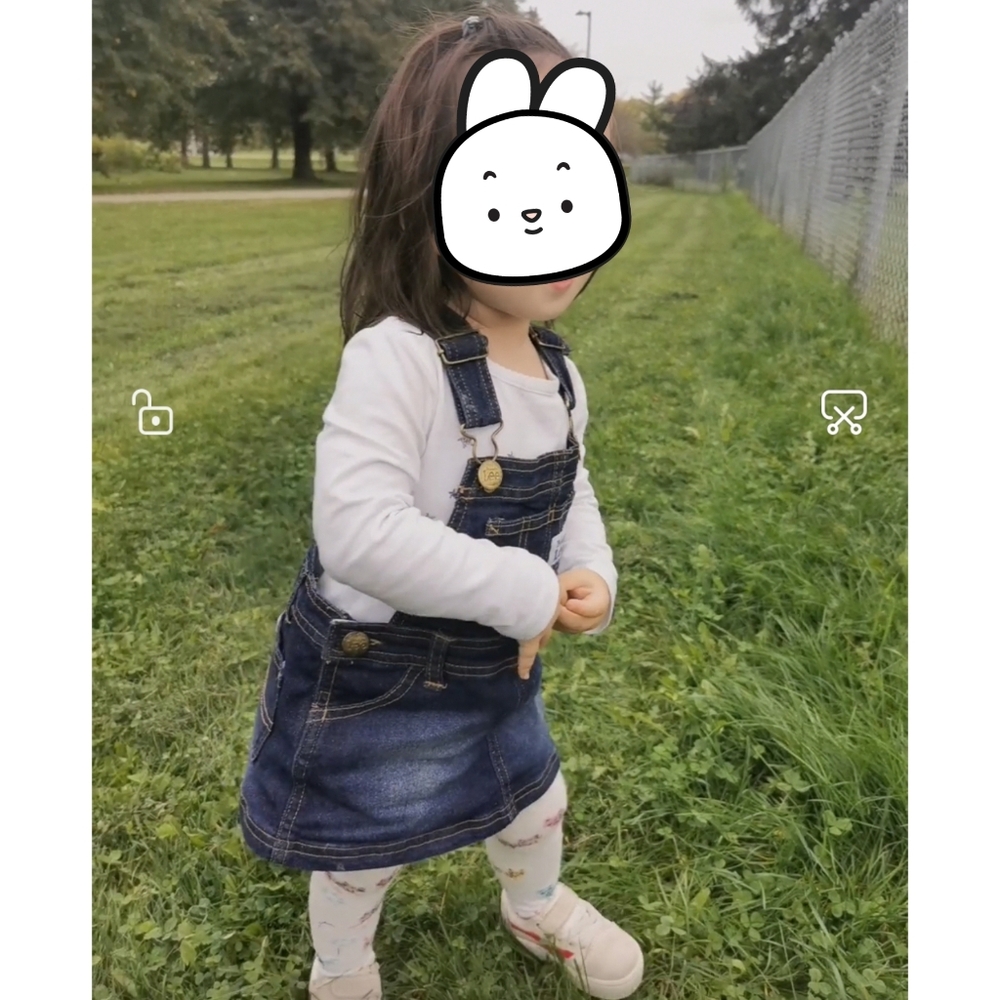 3/25 Buddy Lee little girl  jumper dress